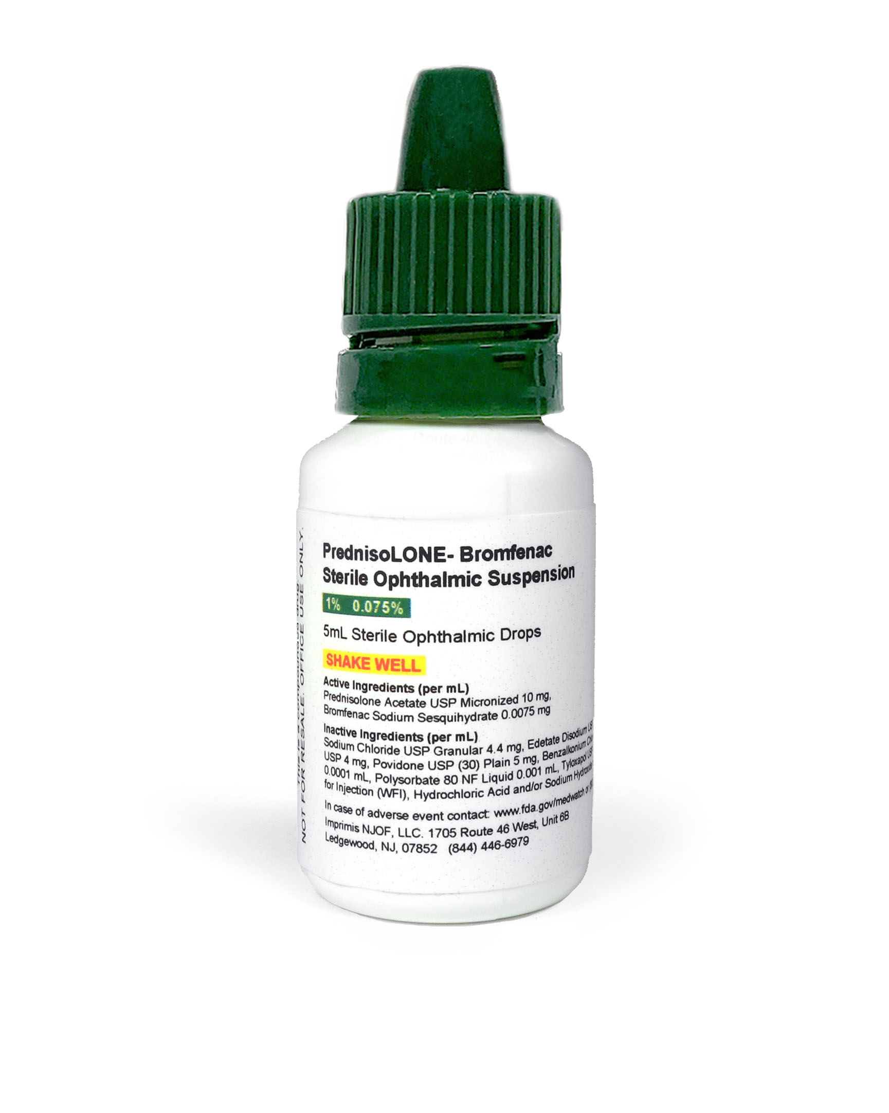 Pred Brom® Prednisolone Acetatebromfenac 5ml Imprimisrx